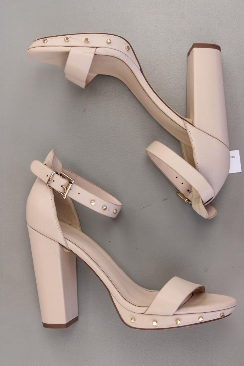 Zign High Heels Gr. 39 creme aus Leder