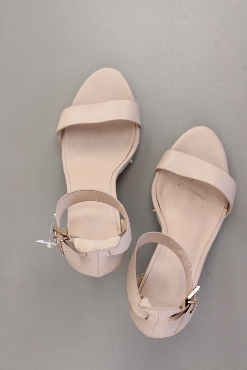 Zign High Heels Gr. 39 creme aus Leder