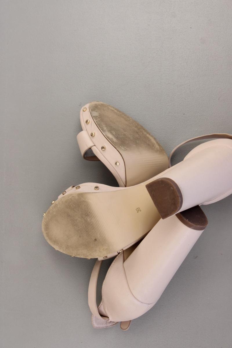 Zign High Heels Gr. 39 creme aus Leder