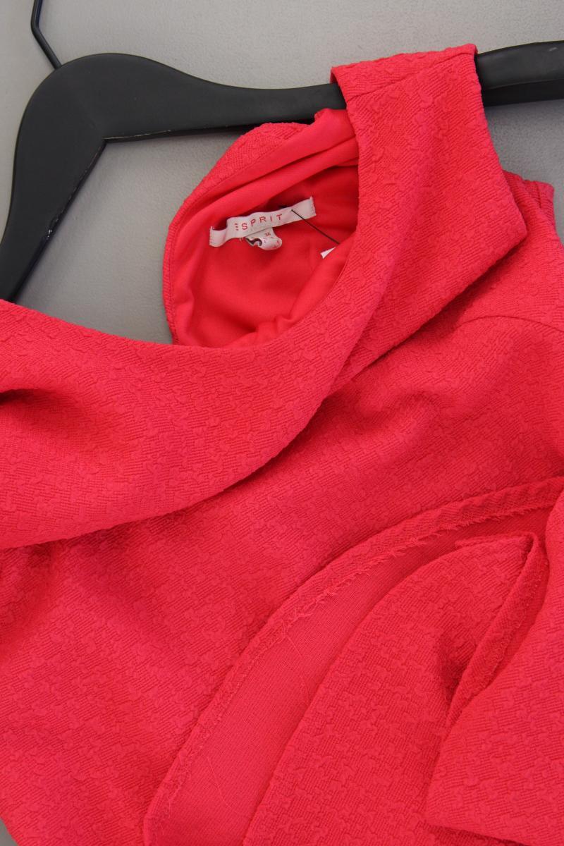 Esprit Etuikleid Gr. 36 Ärmellos rot aus Polyester