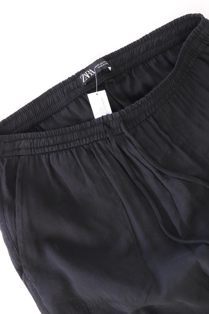 Zara Stoffhose für Herren Gr. XS schwarz