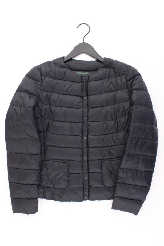 Benetton Daunenjacke Gr. 38 schwarz aus Polyamid