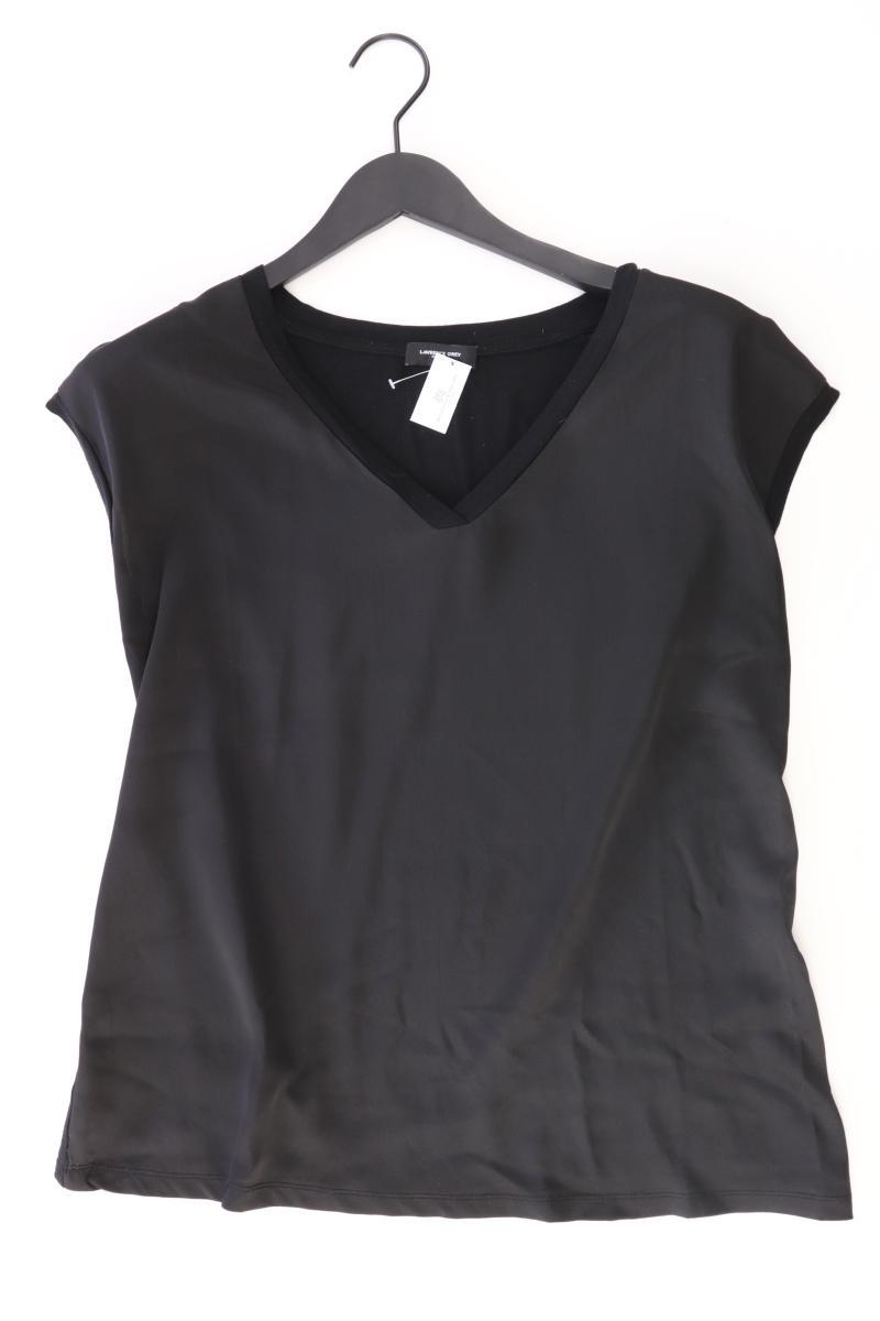 Lawrence Grey Kurzarmbluse Gr. M schwarz aus Polyester