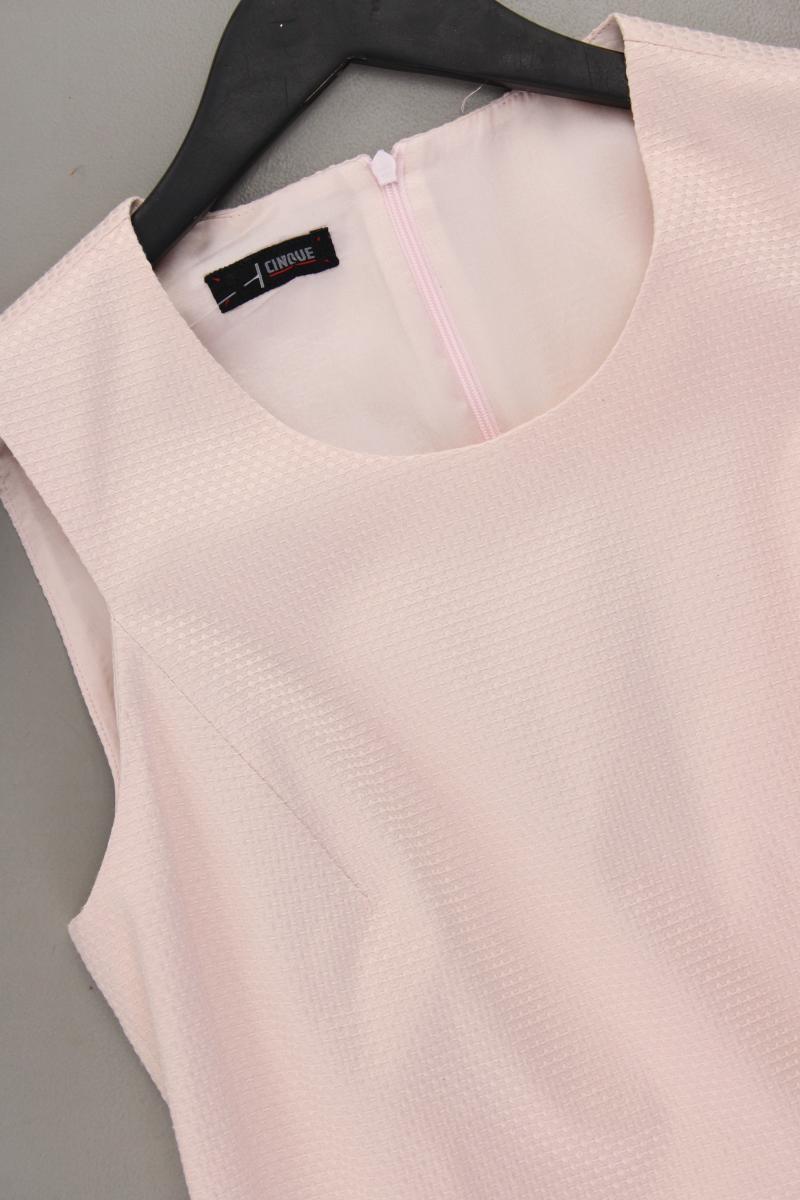 Cinque Bleistiftkleid Gr. 38 Ärmellos rosa aus Baumwolle