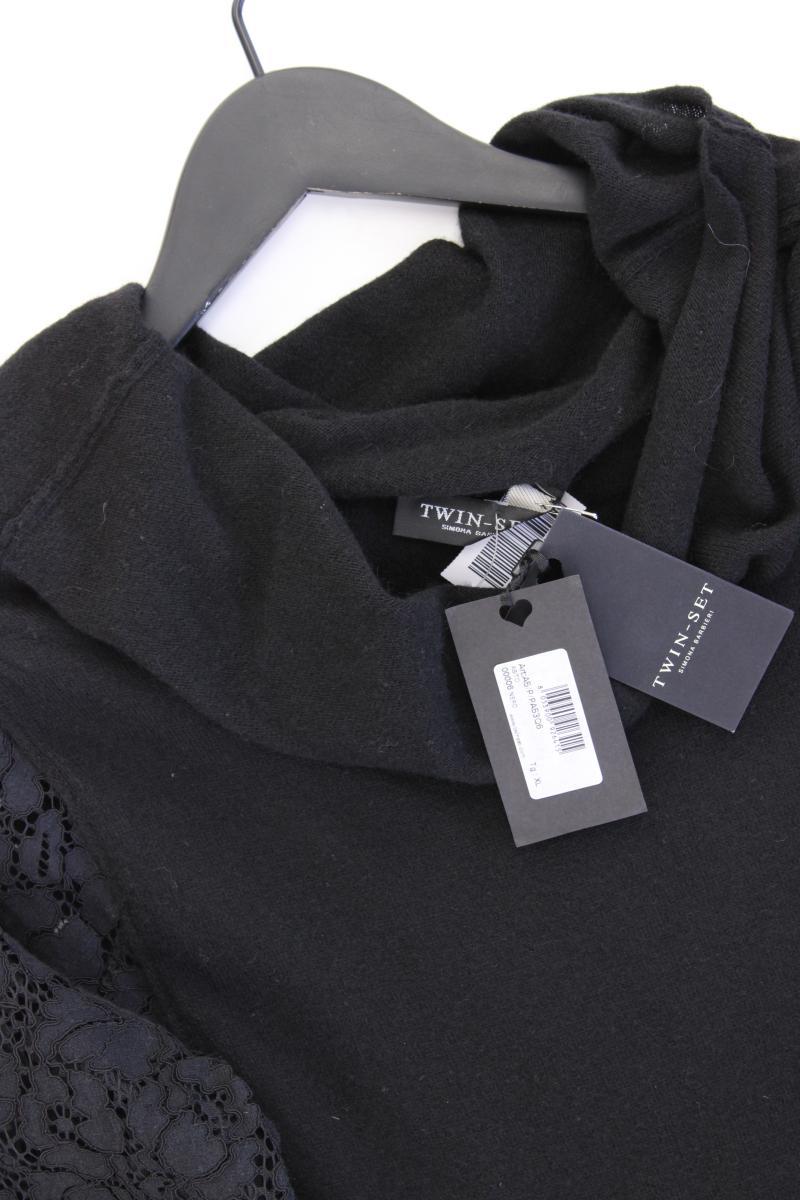 Twin Set Wollkleid Gr. XL neu mit Etikett Langarm schwarz