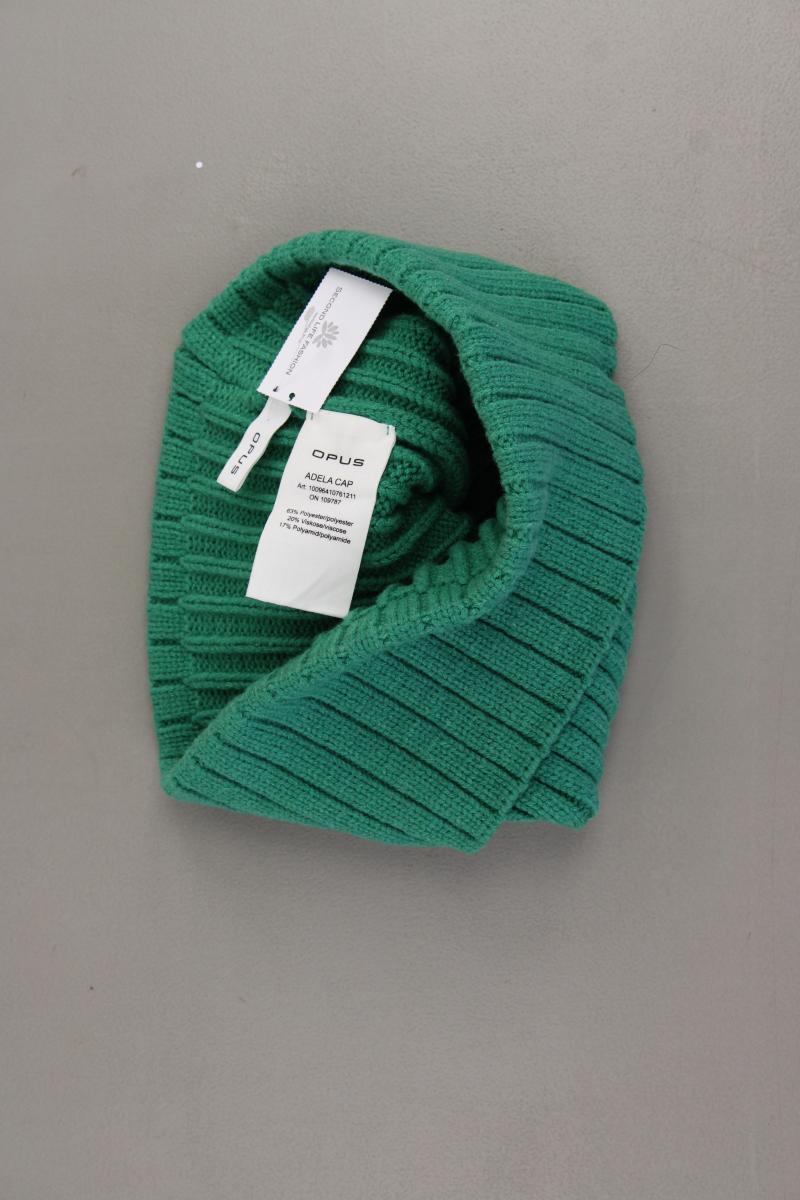 Opus Adela Cap Mütze grün aus Polyester