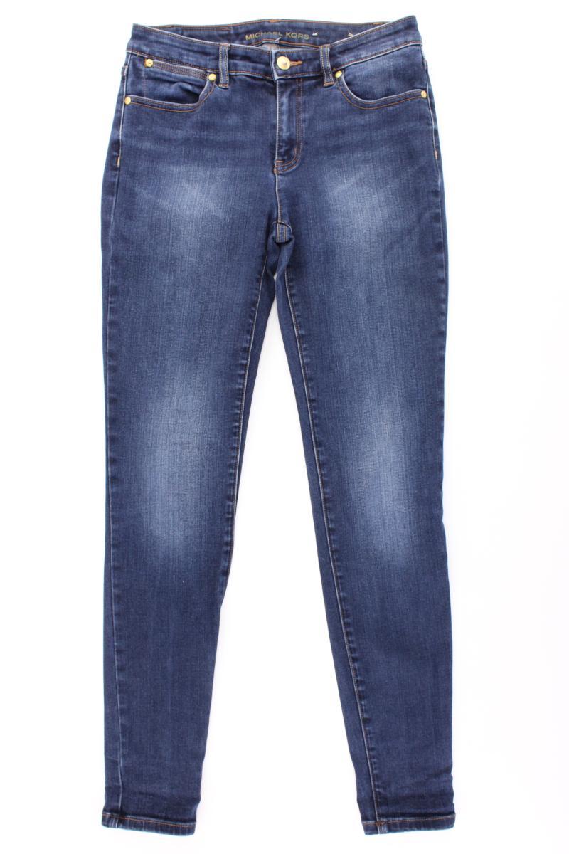 Michael Kors Skinny Jeans Gr. W27 blau aus Baumwolle