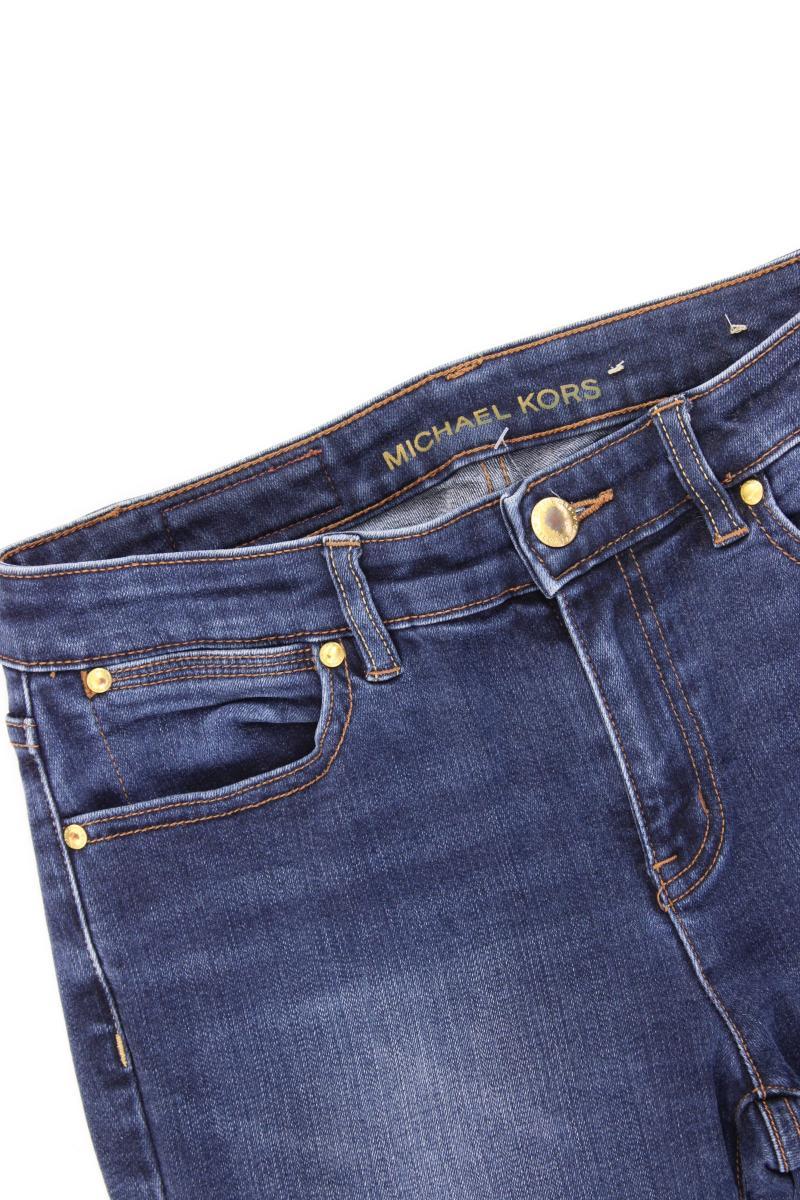 Michael Kors Skinny Jeans Gr. W27 blau aus Baumwolle