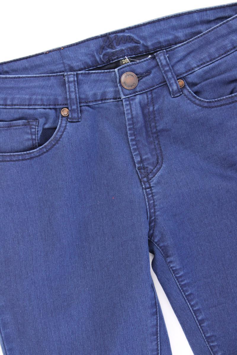 Ann Christine Skinny Jeans Gr. W26 blau