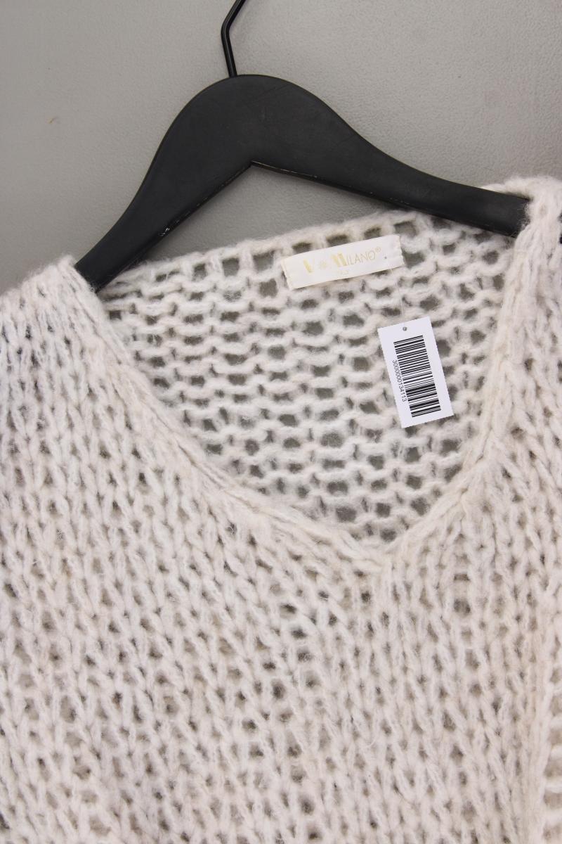 VA Milano Grobstrickpullover Gr. OneSize creme aus Polyacryl