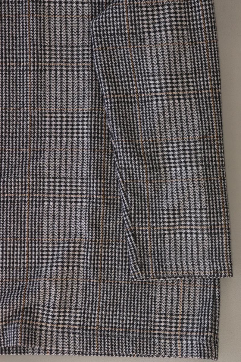 More&More Regular Pullover Gr. 38 kariert grau aus Polyester