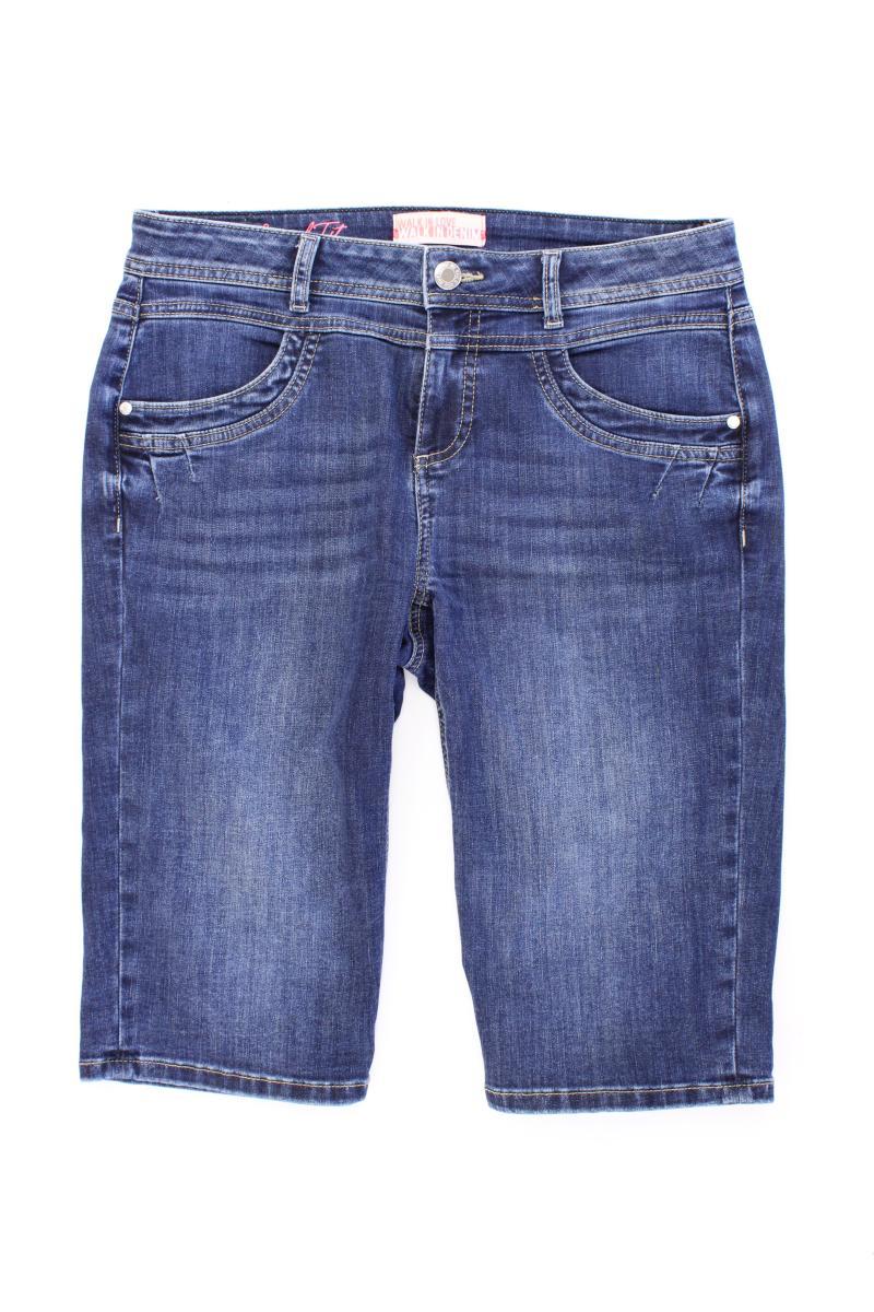 Street One Jeansshorts Gr. W29 neuwertig Modell Jane blau aus Baumwolle