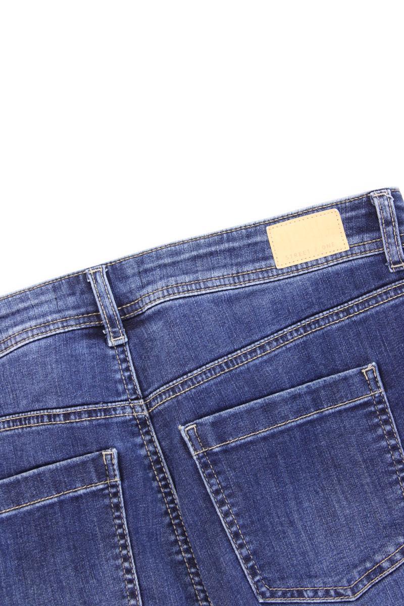 Street One Jeansshorts Gr. W29 neuwertig Modell Jane blau aus Baumwolle