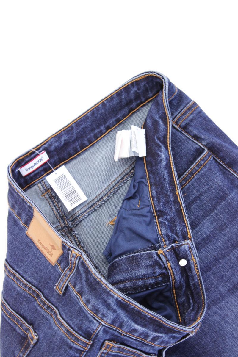 Kangaroos 3/4 Jeans Gr. 42 blau aus Baumwolle