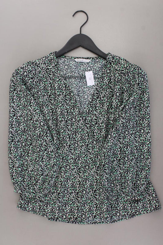 Only Bluse Gr. S mit Blumenmuster 3/4 Ärmel grün