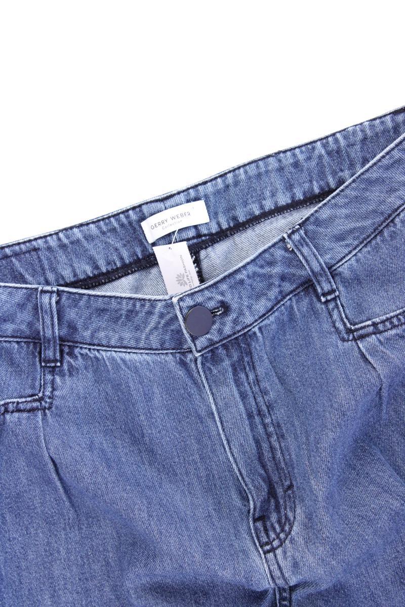 Gerry Weber Regular Jeans Gr. 42 blau aus Baumwolle