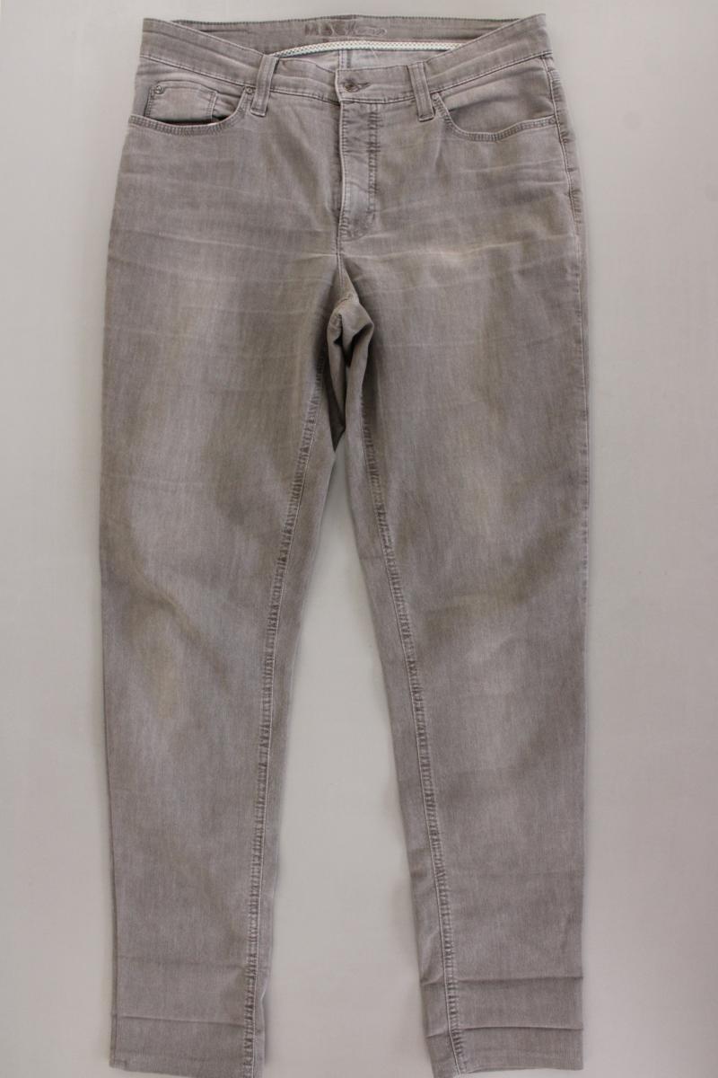 MAC Straight Jeans Gr. 44/L36 grau aus Baumwolle