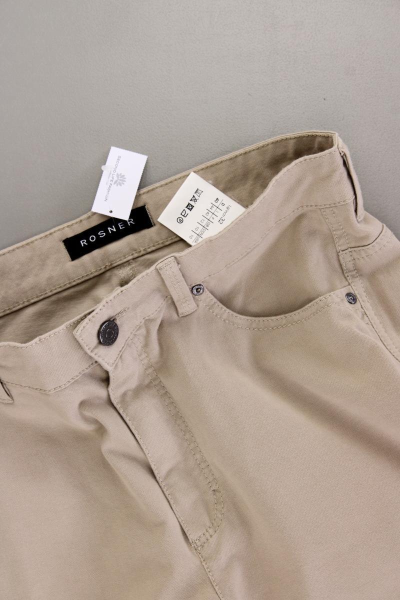 Rosner Five-Pocket-Hose Gr. 40 creme aus Baumwolle
