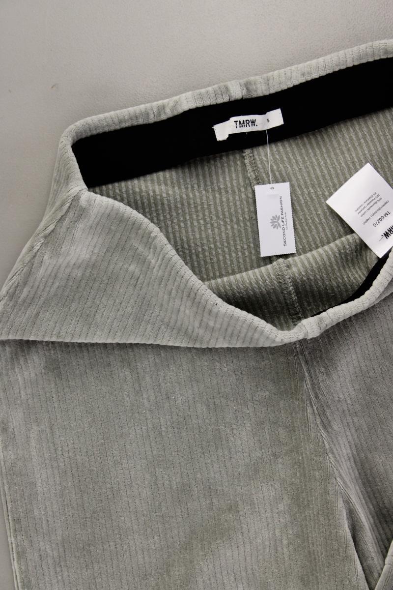 TMRW. Samthose Gr. S grün aus Baumwolle