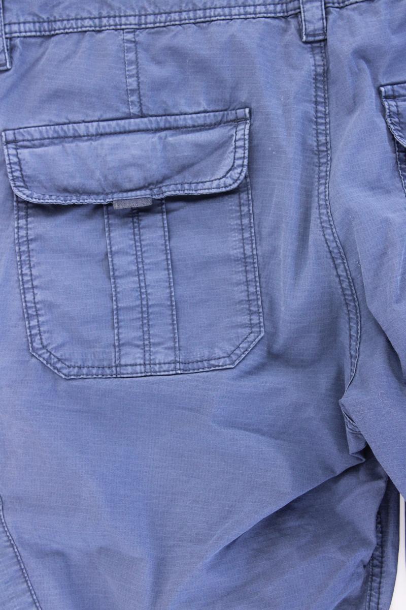 s.Oliver Cargoshorts für Herren Gr. W34 blau aus Baumwolle
