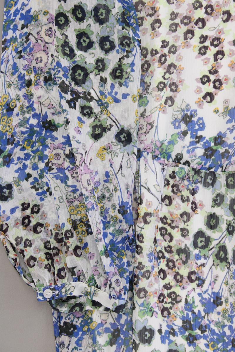 Esprit Langarmkleid Gr. XXL mit Blumenmuster mehrfarbig