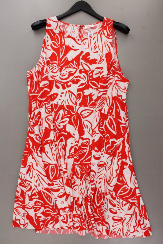 s.Oliver Midikleid Gr. 48 neuwertig Ärmellos rot