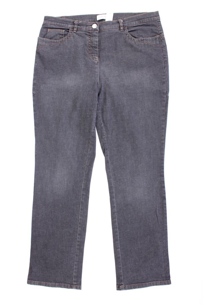 Judith Williams Straight Jeans Gr. Kurzgröße 21 grau aus Baumwolle