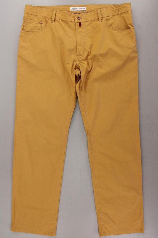 Pierre Cardin Five-Pocket-Hose für Herren Gr. W42/L32 gelb aus Baumwolle