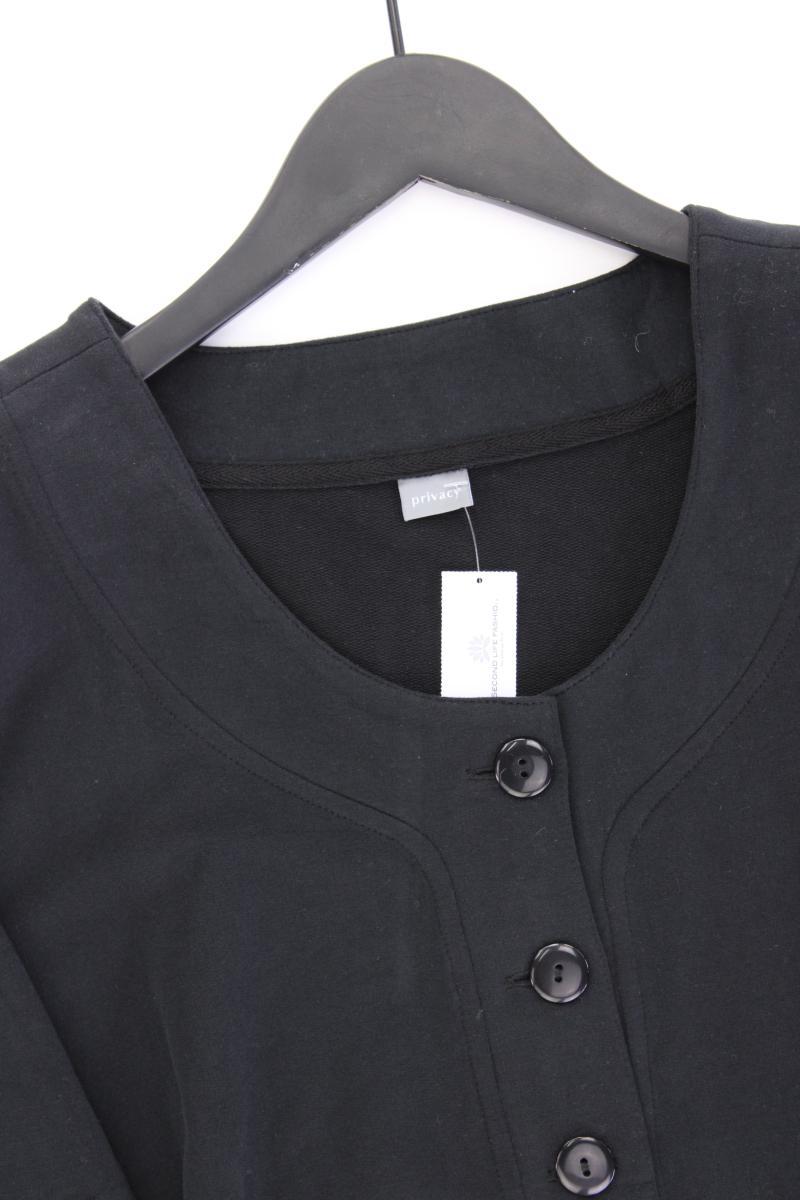 Privacy by Madeleine Classic Cardigan Gr. 46 3/4 Ärmel schwarz aus Baumwolle