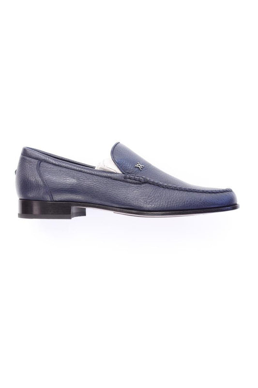 Artioli Loafers für Herren Gr. 42 neuwertig blau aus Leder