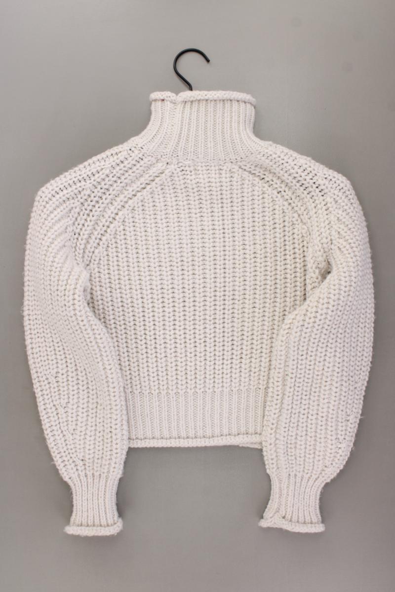 H&M Strickpullover Gr. XS creme aus Polyester