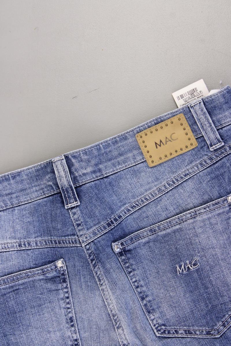 MAC Straight Jeans Gr. 44/L30 Modell Kelly blau aus Baumwolle