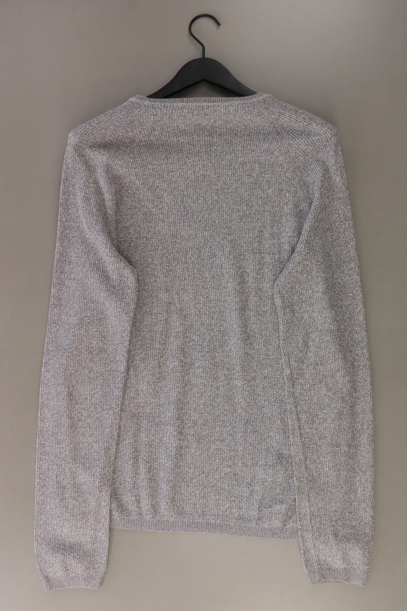 Selected Homme Feinstrickpullover für Herren Gr. XL grau aus Baumwolle