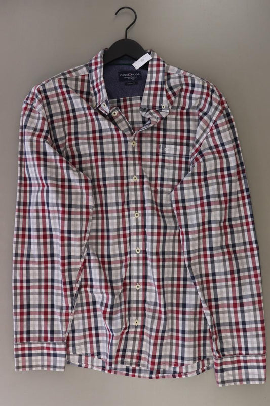Casa Moda Karohemd für Herren Gr. XXL kariert Langarm mehrfarbig
