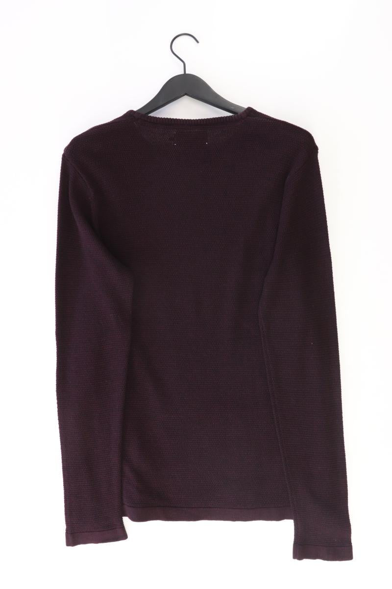 Revolution Feinstrickpullover für Herren Gr. XL rot aus Baumwolle