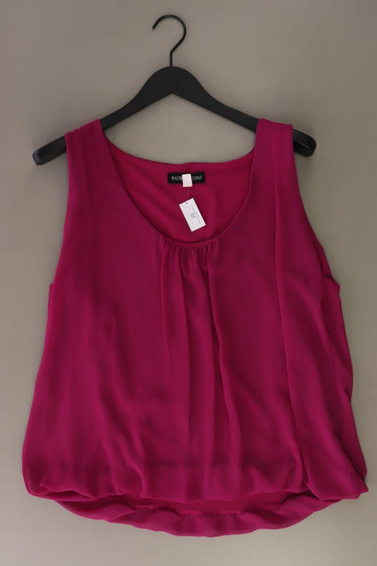 Patrizia Dini Ärmellose Bluse Gr. 46 lila aus Viskose