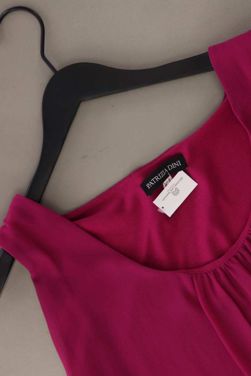 Patrizia Dini Ärmellose Bluse Gr. 46 lila aus Viskose