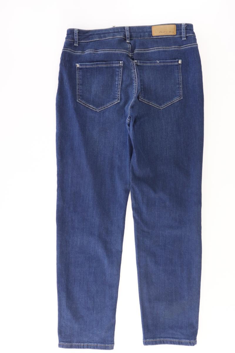 Christian Berg Straight Jeans Gr. 36 blau aus Baumwolle