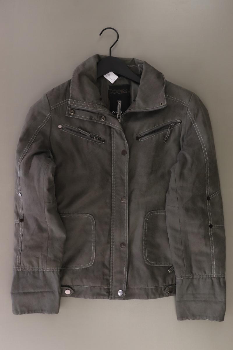 Cosima Übergangsjacke Gr. 40 grau aus Polyester