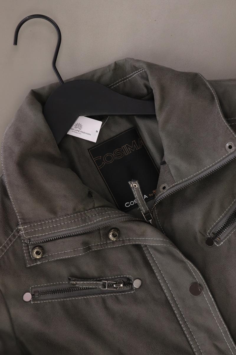 Cosima Übergangsjacke Gr. 40 grau aus Polyester