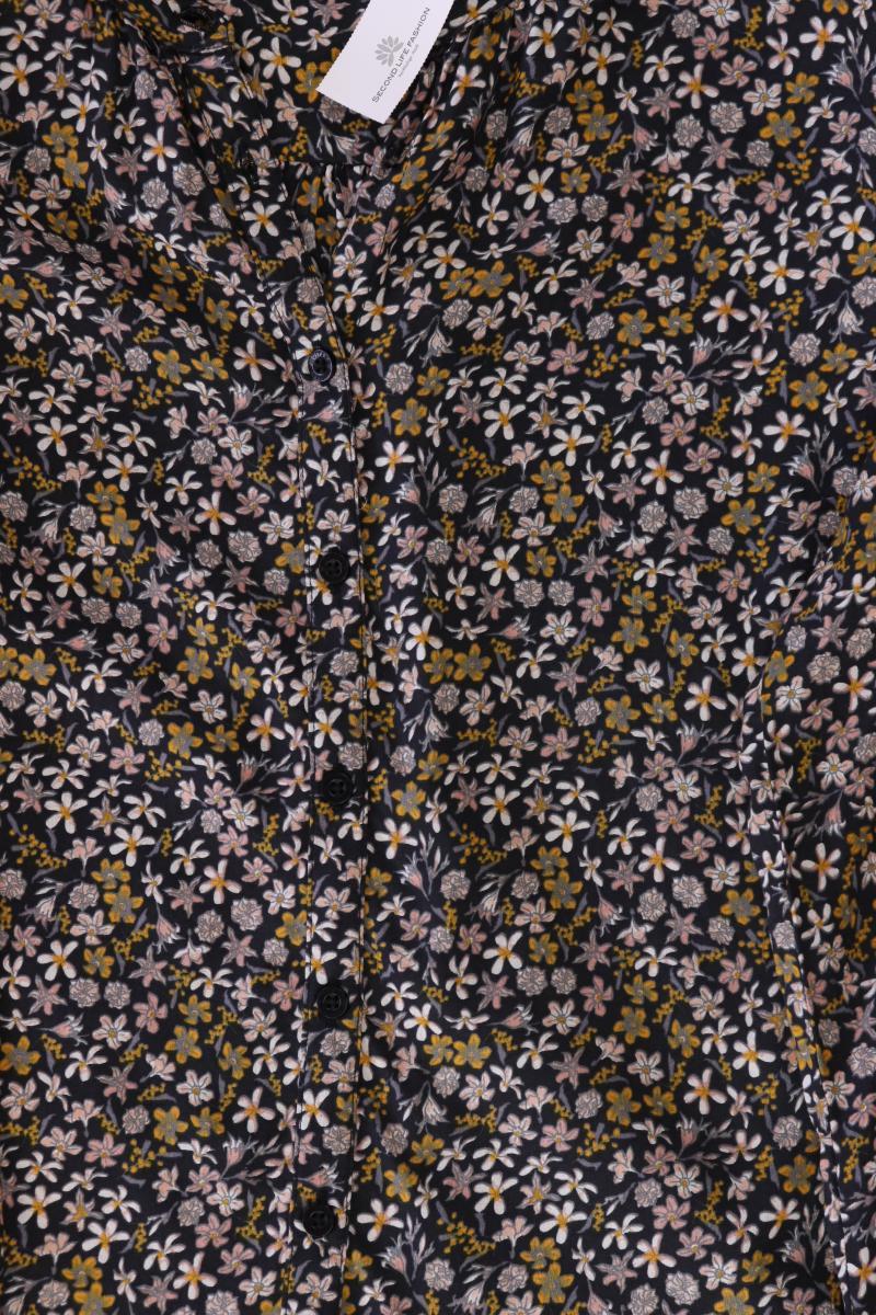 Mustang Langarmbluse Gr. 38 mit Blumenmuster mehrfarbig aus Modal