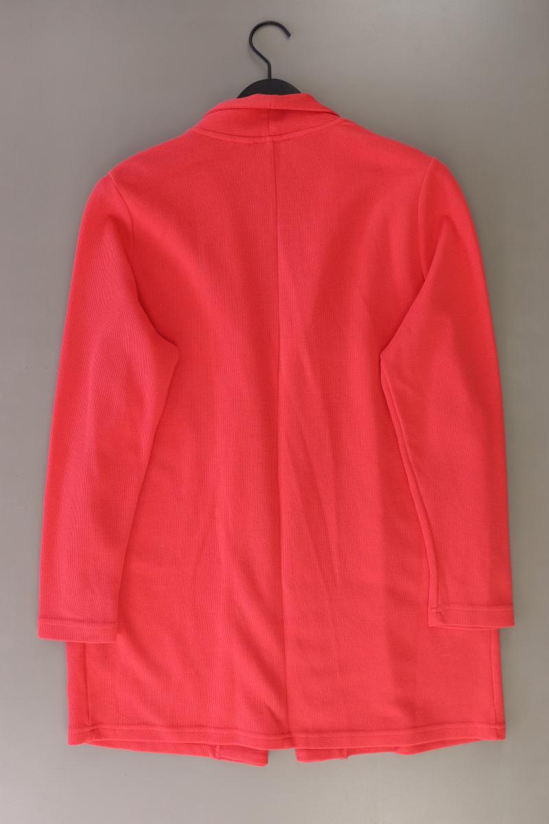 Gina Laura Strickjacke Gr. 44/46 Langarm rot aus Baumwolle