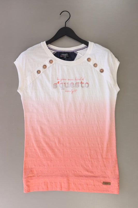 s'questo T-Shirt Gr. 38 Kurzarm mehrfarbig aus Baumwolle