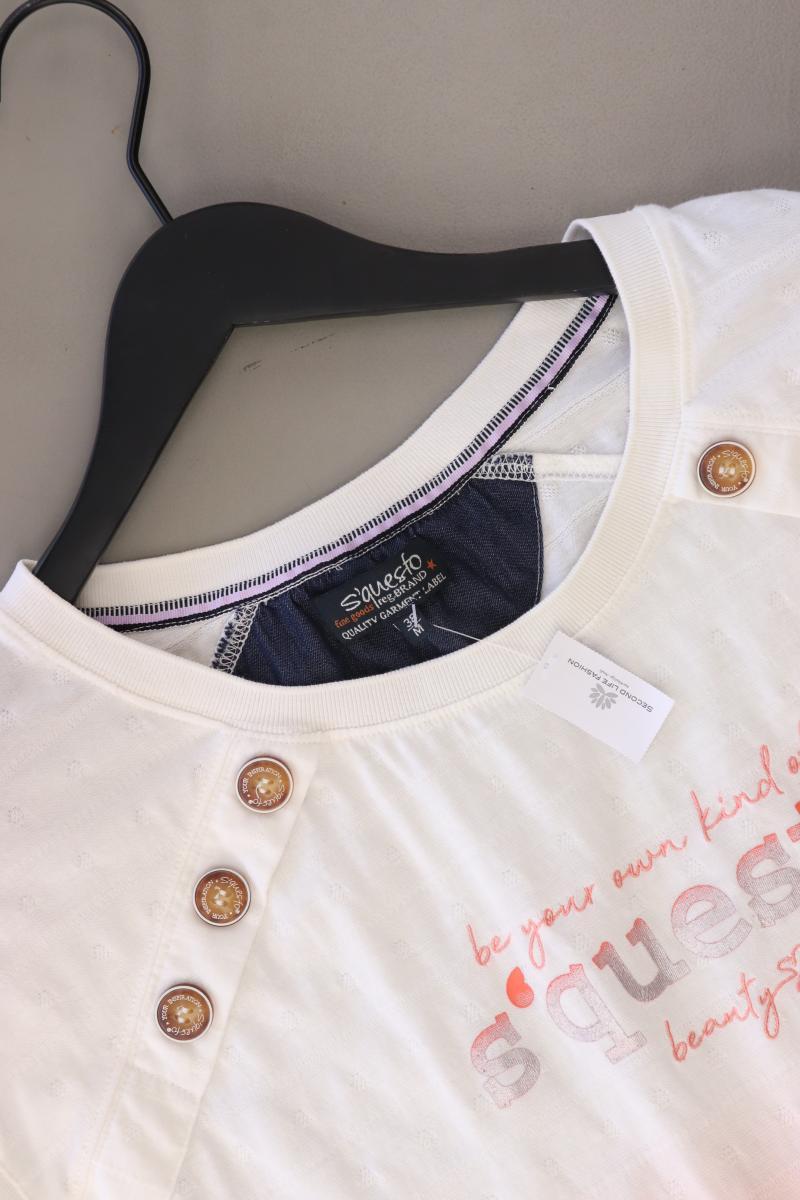 s'questo T-Shirt Gr. 38 Kurzarm mehrfarbig aus Baumwolle