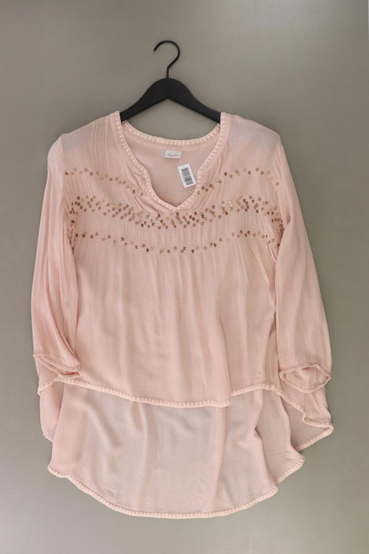 Aniston Langarmbluse Gr. 38 rosa aus Viskose