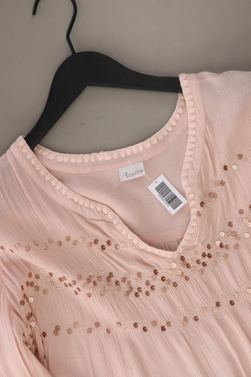 Aniston Langarmbluse Gr. 38 rosa aus Viskose