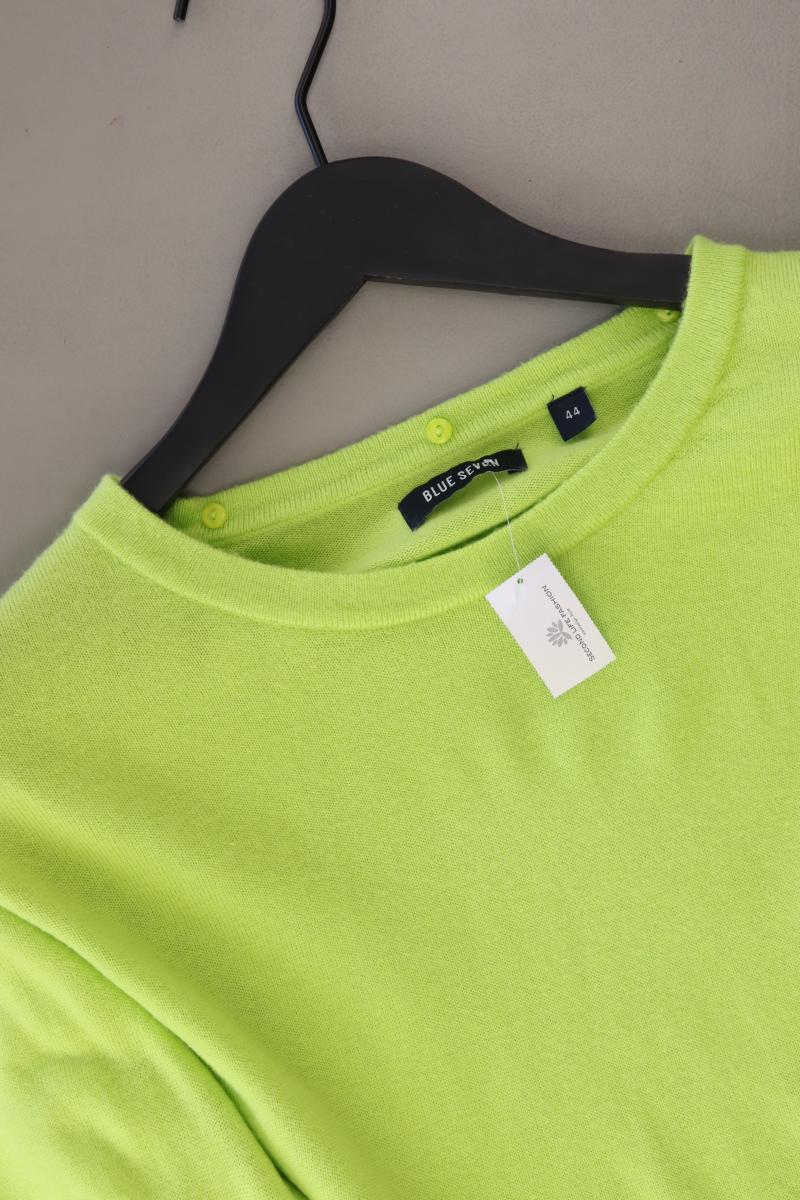 Blue Seven Feinstrickpullover Gr. 44 grün aus Polyacryl