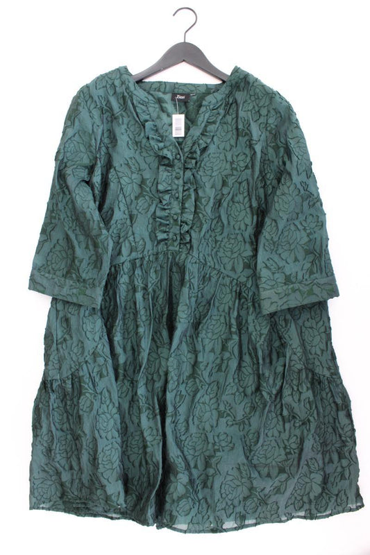 Zizzi Abendkleid Gr. 48 3/4 Ärmel olivgrün