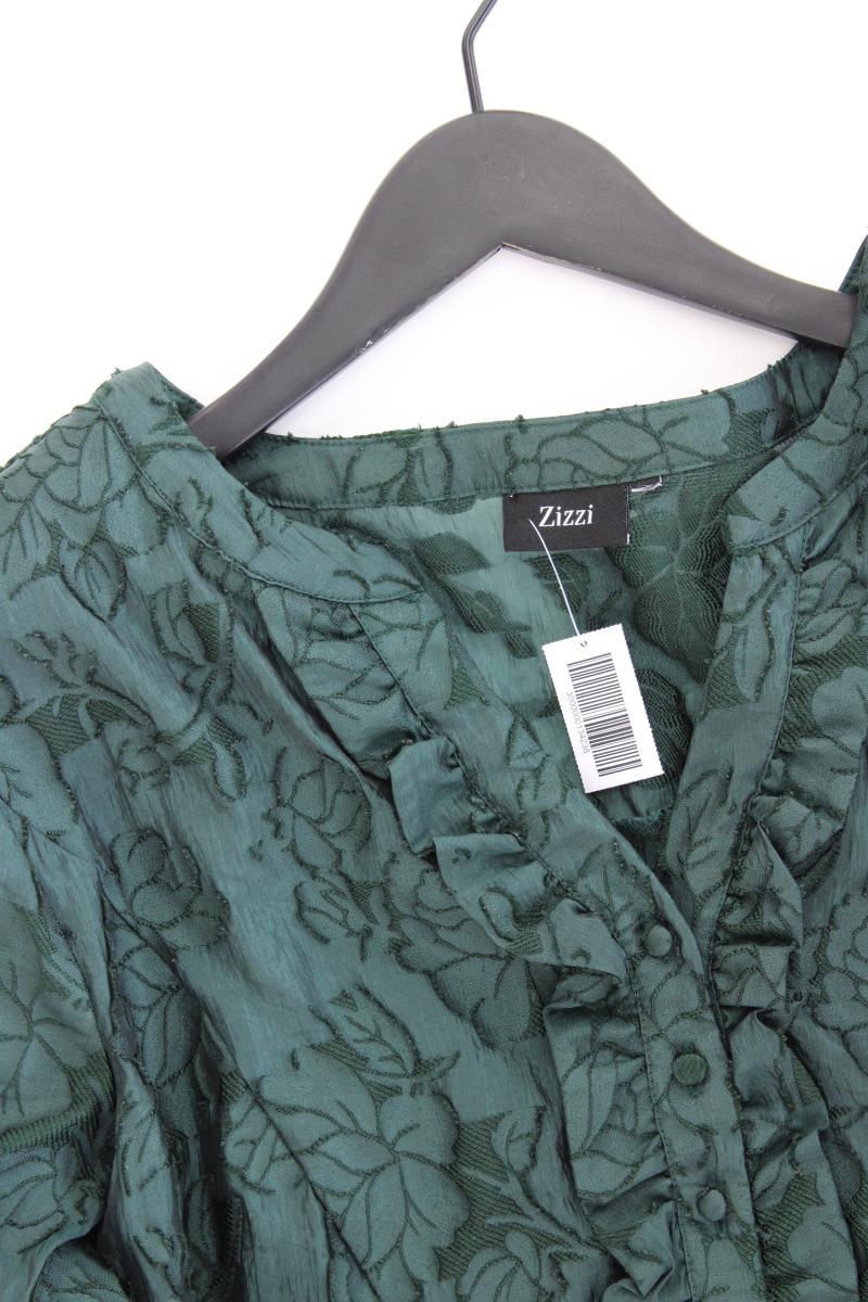 Zizzi Abendkleid Gr. 48 3/4 Ärmel olivgrün