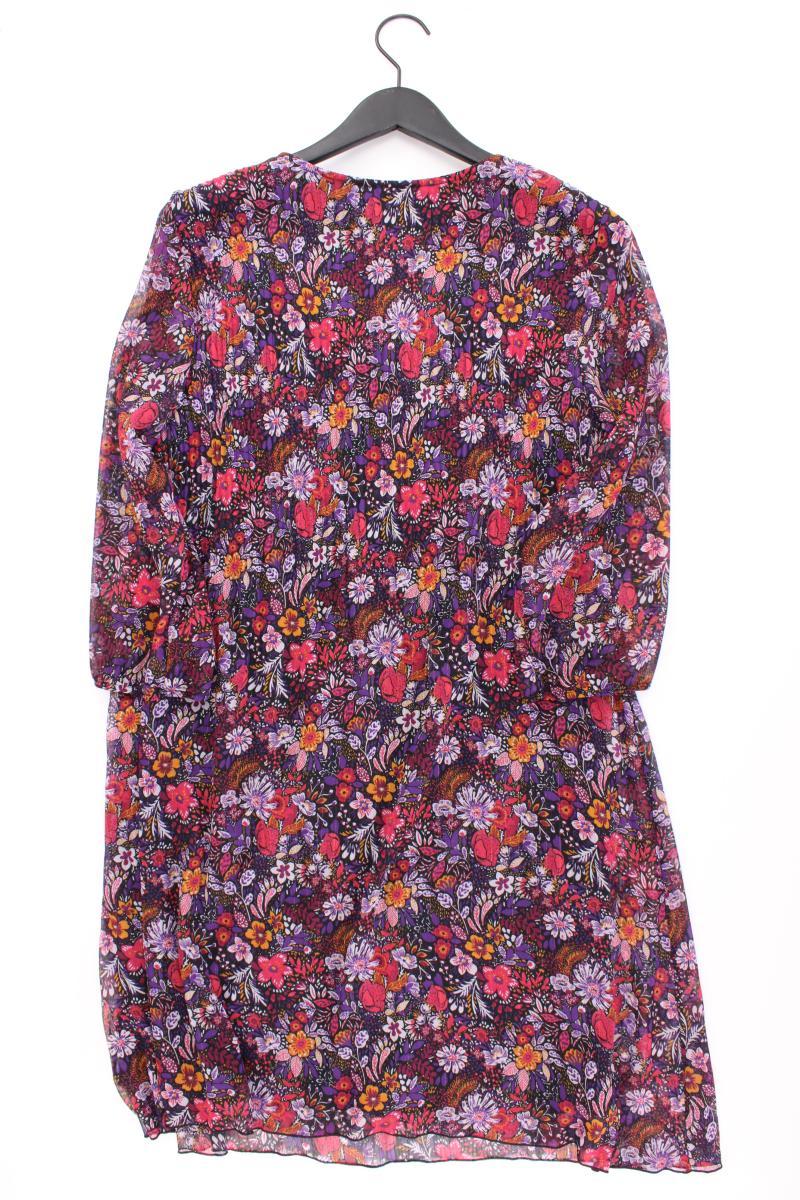 Armand Thierry Midikleid Gr. 44 mit Blumenmuster 3/4 Ärmel mehrfarbig
